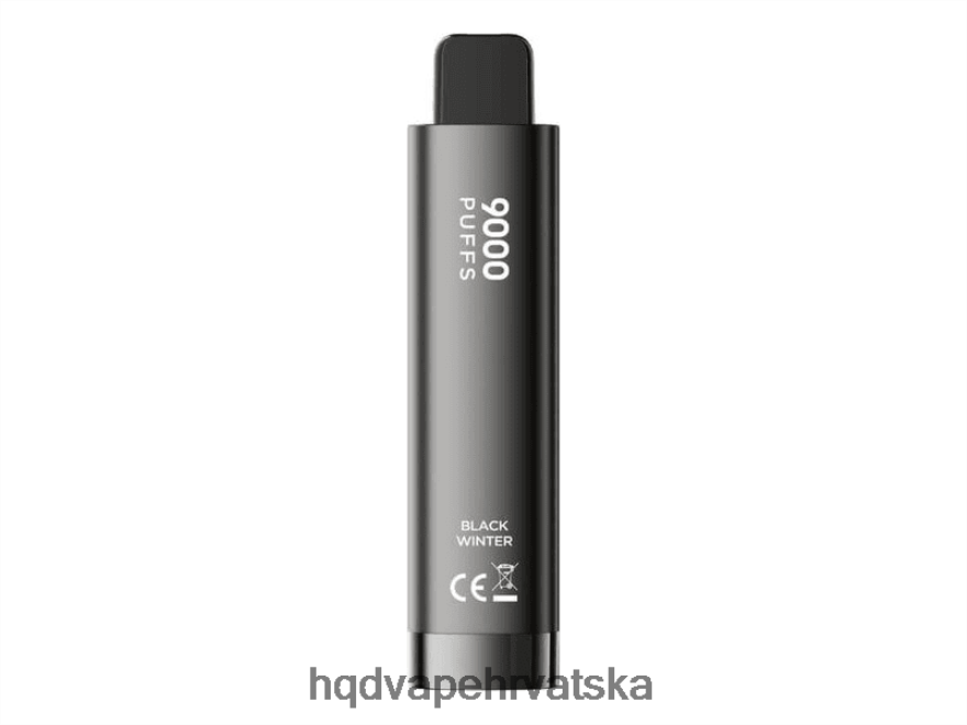 HQD CUVIE 9000 PUFFS za jednokratnu upotrebu crna zima 82486Z271 | HQD HRVATSKA