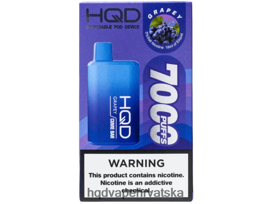 HQD CUVIE BAR za jednokratnu upotrebu boje grožđa 82486Z169 | HQD DISPOSABLE VAPE FLAVORS