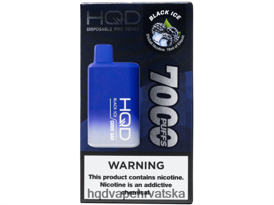 HQD CUVIE BAR za jednokratnu upotrebu crni led 82486Z133 | HQD VAPE ZAGREB