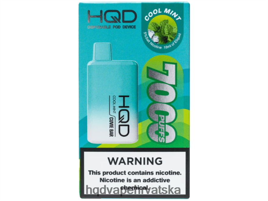 HQD CUVIE BAR za jednokratnu upotrebu hladna menta 82486Z159 | HQD DISPOSABLE VAPE FLAVORS