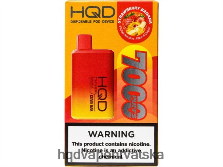 HQD CUVIE BAR za jednokratnu upotrebu jagoda banana 82486Z253 | HQD VAPE ZAGREB