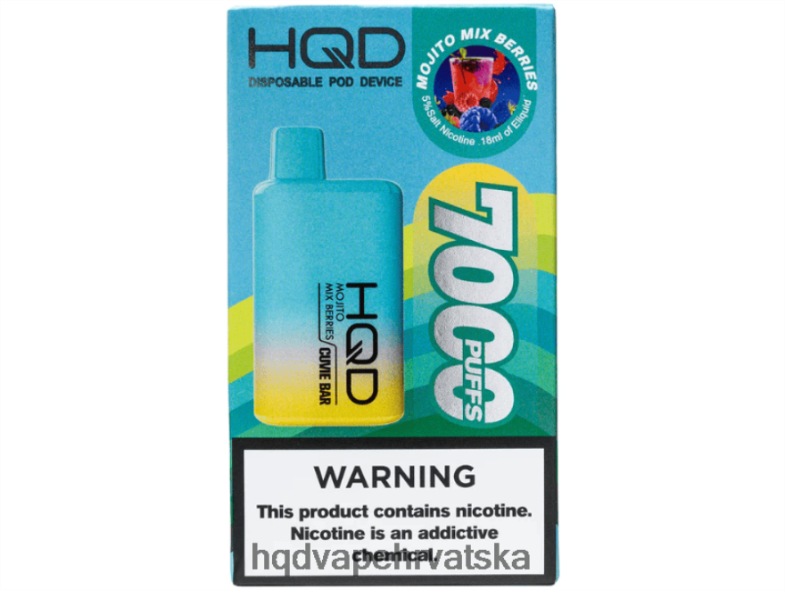 HQD CUVIE BAR za jednokratnu upotrebu mojito mix bobice 82486Z224 | HQD CIGARETA