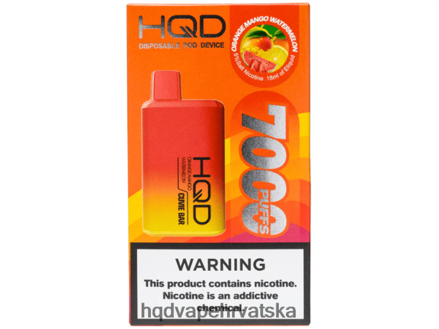HQD CUVIE BAR za jednokratnu upotrebu naranča mango lubenica 82486Z227 | HQD VAPE FOR SALE