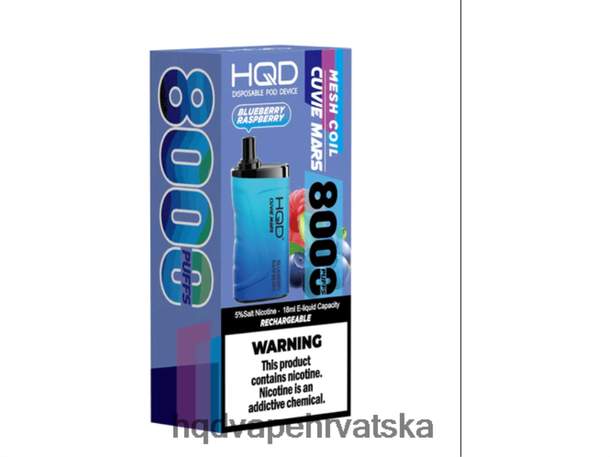 HQD CUVIE MARS za jednokratnu upotrebu borovnica malina 82486Z146 | HQD WHOLESALE