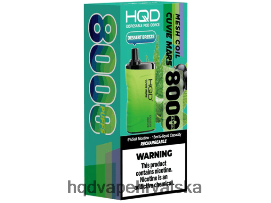 HQD CUVIE MARS za jednokratnu upotrebu desert brezze 82486Z163 | HQD VAPE ZAGREB