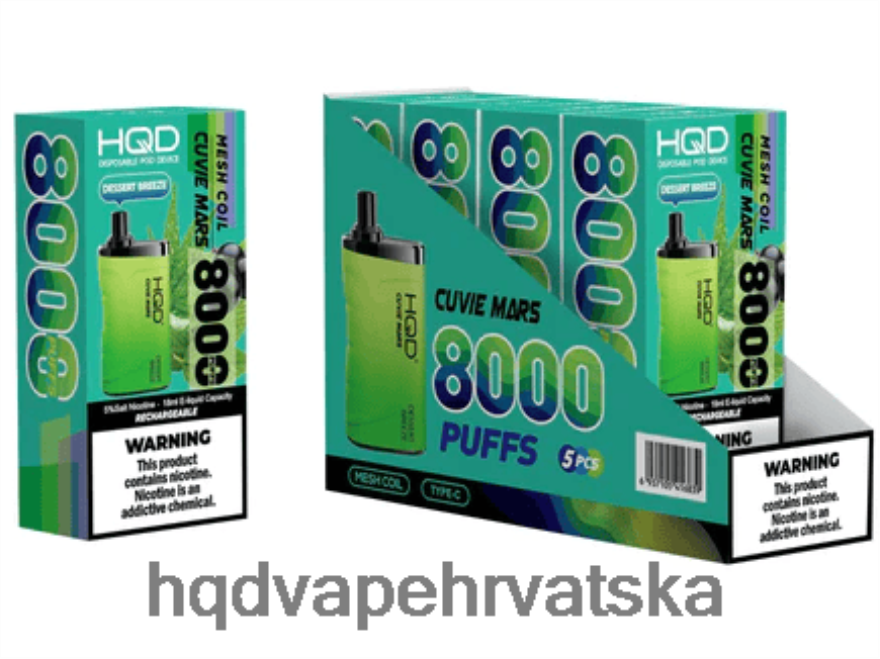 HQD CUVIE MARS za jednokratnu upotrebu desert brezze 82486Z163 | HQD VAPE ZAGREB