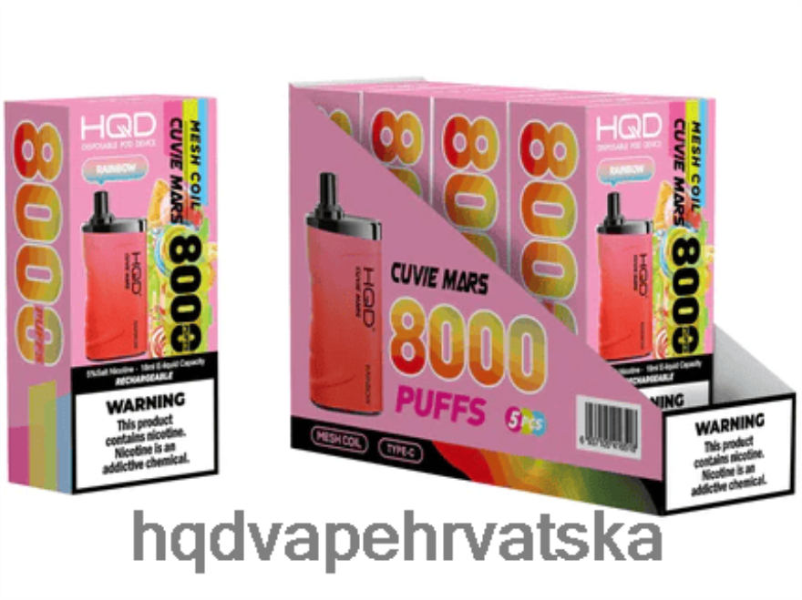 HQD CUVIE MARS za jednokratnu upotrebu duga 82486Z240 | HQD VAPE BEST FLAVOR