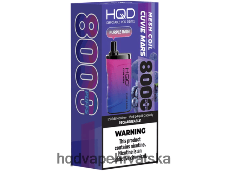HQD CUVIE MARS za jednokratnu upotrebu ljubičasta kiša 82486Z239 | HQD DISPOSABLE VAPE FLAVORS