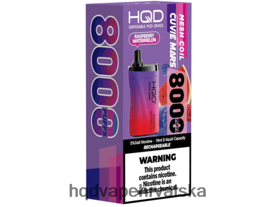 HQD CUVIE MARS za jednokratnu upotrebu malina lubenica 82486Z243 | HQD VAPE ZAGREB