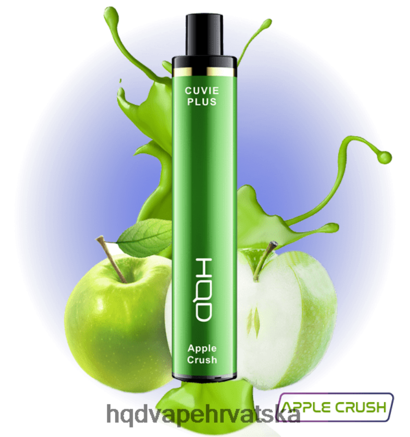 HQD CUVIE PLUS 1200 udaha gnječenje jabuka 82486Z125 | HQD VAPE REVIEW