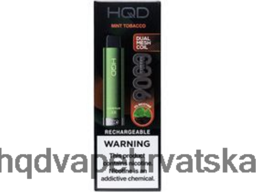 HQD CUVIE PLUS 2.0 za jednokratnu upotrebu duhan od mente 82486Z221 | HQD HRVATSKA