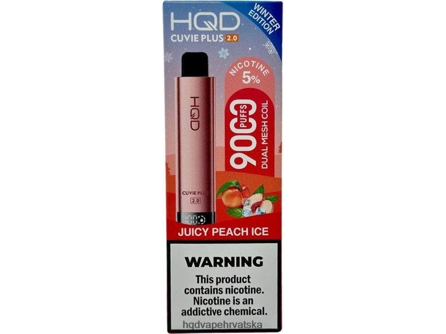 HQD CUVIE PLUS 2.0 (zimsko izdanje) led od sočne breskve 82486Z204 | HQD CIGARETA