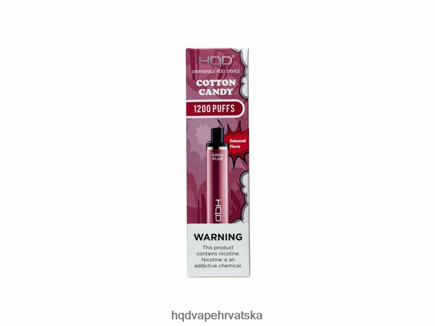 HQD CUVIE PLUS jednokratni vape šećerna vuna 82486Z160 | HQD VAPE BEST FLAVOR