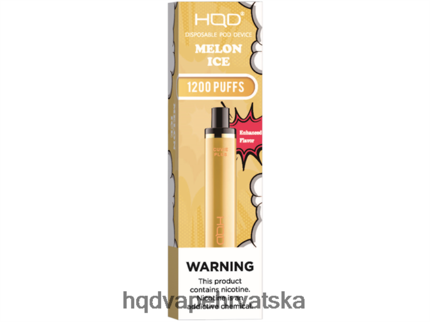 HQD CUVIE PLUS jednokratni vape led od dinje 82486Z219 | HQD DISPOSABLE VAPE FLAVORS