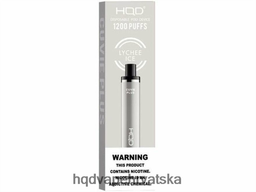 HQD CUVIE PLUS jednokratni vape led od ličija 82486Z213 | HQD VAPE ZAGREB