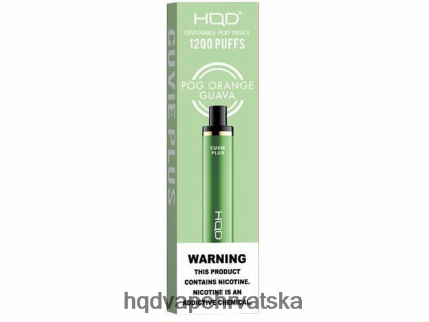 HQD CUVIE PLUS jednokratni vape pog narančasta guava 82486Z238 | HQD VAPE ORDER ONLINE