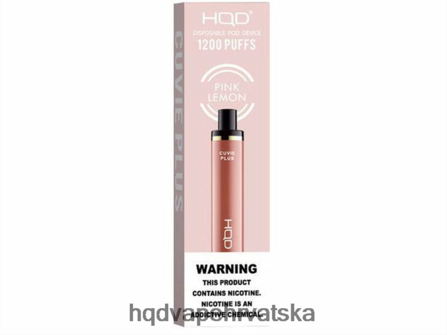 HQD CUVIE PLUS jednokratni vape ružičasti limun 82486Z237 | HQD VAPE FOR SALE