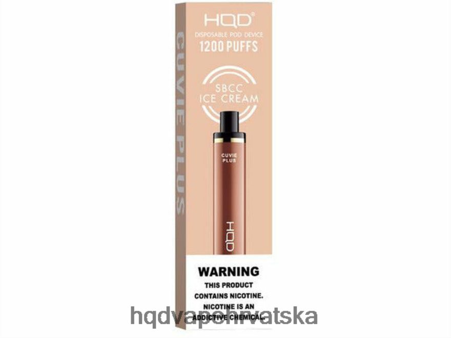 HQD CUVIE PLUS jednokratni vape sbcc sladoled 82486Z248 | HQD VAPE ORDER ONLINE