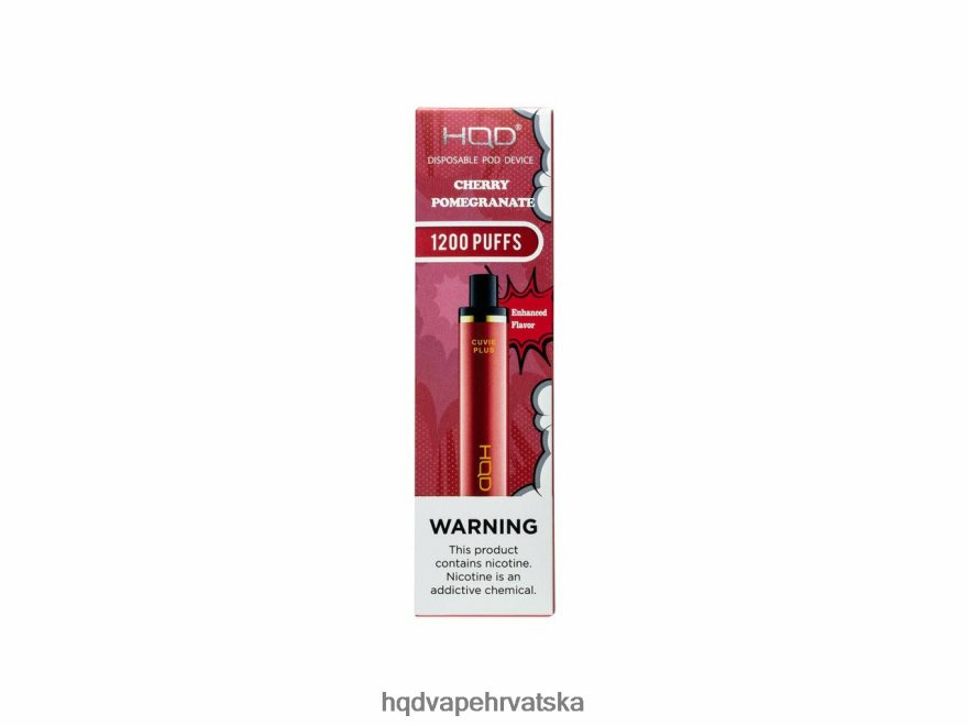 HQD CUVIE PLUS jednokratni vape trešnja šipak 82486Z152 | HQD VAPE HRVATSKA