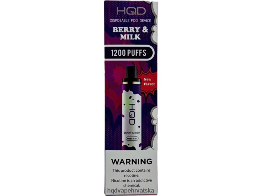 HQD CUVIE PLUS za jednokratnu upotrebu bobičasto voće i mlijeko 82486Z130 | HQD VAPE BEST FLAVOR