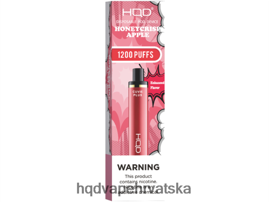 HQD CUVIE PLUS za jednokratnu upotrebu honeycrisp jabuka 82486Z175 | HQD VAPE REVIEW