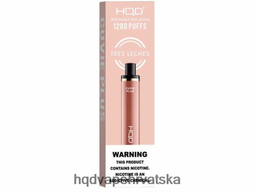 HQD CUVIE PLUS za jednokratnu upotrebu tres leches 82486Z265 | HQD VAPE REVIEW