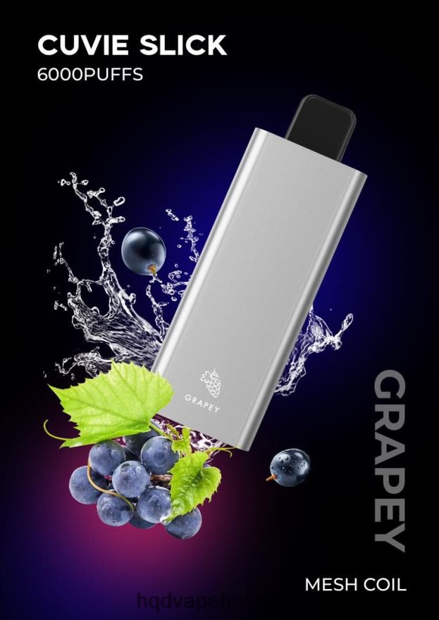 HQD CUVIE SLICK 6000 udaha glatka grapey 82486Z36 | HQD WHOLESALE