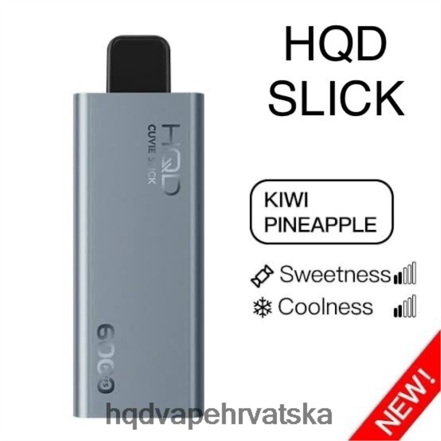 HQD CUVIE SLICK 6000 udaha glatki kivi ananas 82486Z23 | HQD VAPE ZAGREB