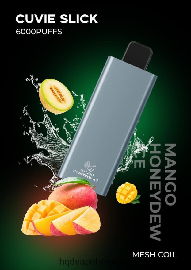 HQD CUVIE SLICK 6000 udaha glatki mango honeydew 82486Z34 | HQD CIGARETA