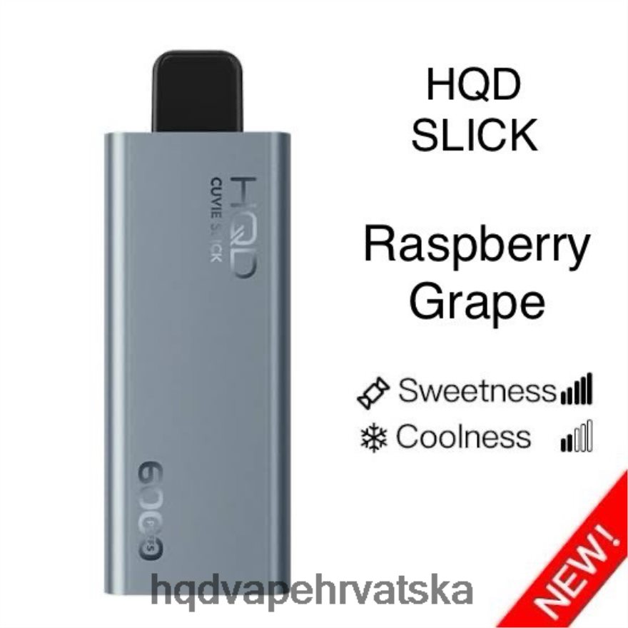 HQD CUVIE SLICK 6000 udaha slick raspberry grape 82486Z21 | HQD HRVATSKA