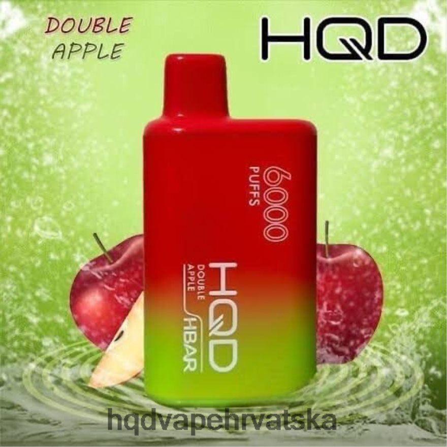 HQD HBAR 6000 udaha dupla jabuka 82486Z49 | HQD DISPOSABLE VAPE FLAVORS