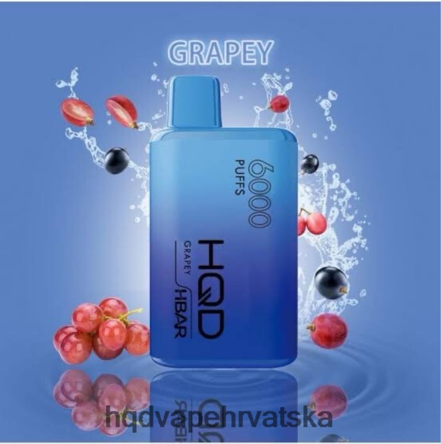 HQD HBAR 6000 udaha grapy 82486Z42 | HQD VAPE HRVATSKA
