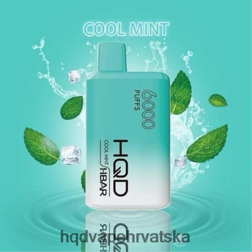 HQD HBAR 6000 udaha hladna menta 82486Z48 | HQD VAPE ORDER ONLINE