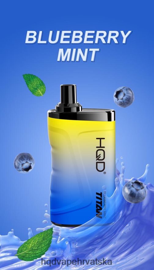 HQD TITAN 7000 udaha borovnica menta 82486Z6 | HQD WHOLESALE
