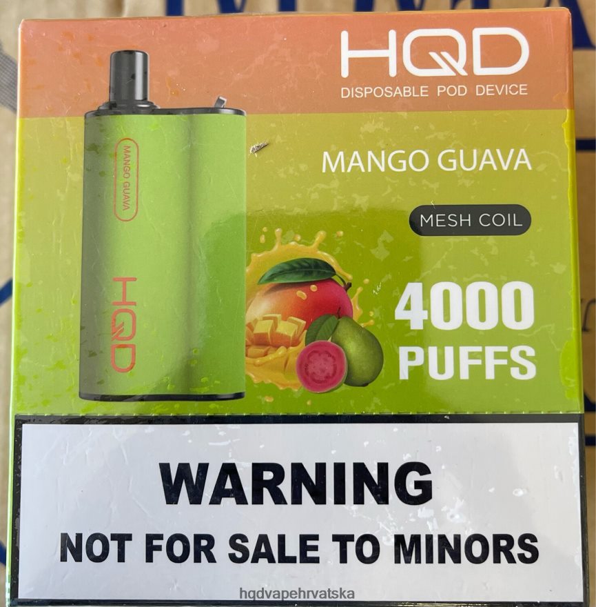 HQD BOX 4000 udaha mango guava 82486Z100 | HQD VAPE BEST FLAVOR