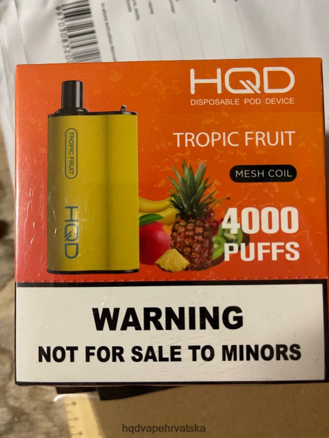 HQD BOX 4000 udaha tropsko voće 82486Z105 | HQD VAPE REVIEW