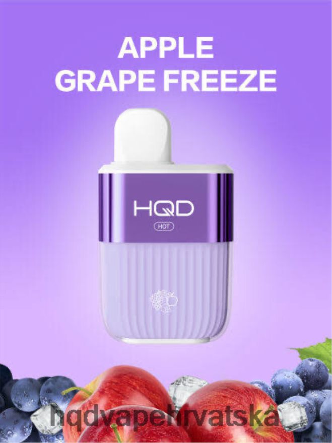 HQD HOT 5000 udaha smrzavanje jabuka grožđa 82486Z59 | HQD DISPOSABLE VAPE FLAVORS